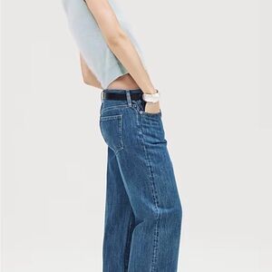 J Crew Lower Rise Wide Leg Jean in 1984 Rigid BRAND NEW